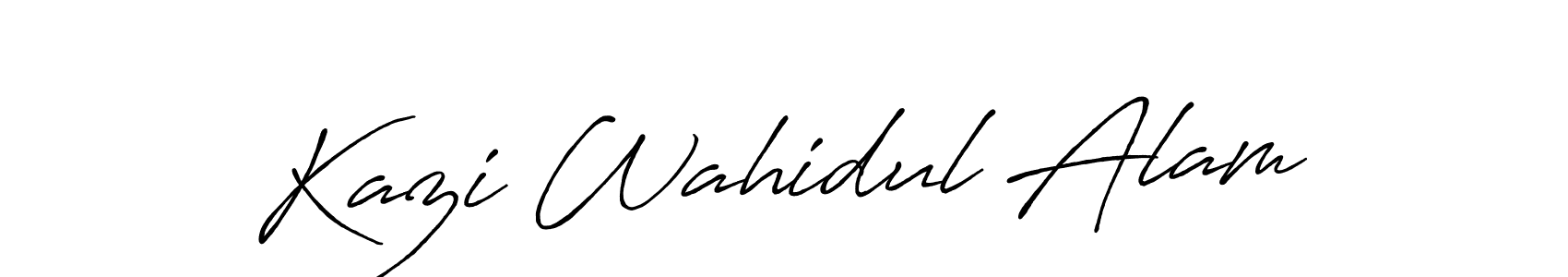 How to make Kazi Wahidul Alam signature? Antro_Vectra_Bolder is a professional autograph style. Create handwritten signature for Kazi Wahidul Alam name. Kazi Wahidul Alam signature style 7 images and pictures png