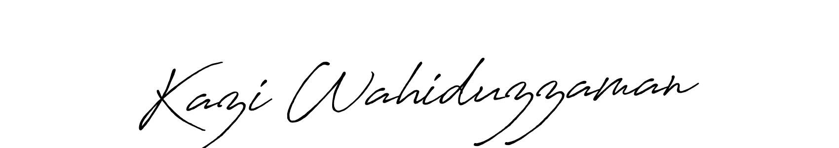 How to Draw Kazi Wahiduzzaman signature style? Antro_Vectra_Bolder is a latest design signature styles for name Kazi Wahiduzzaman. Kazi Wahiduzzaman signature style 7 images and pictures png