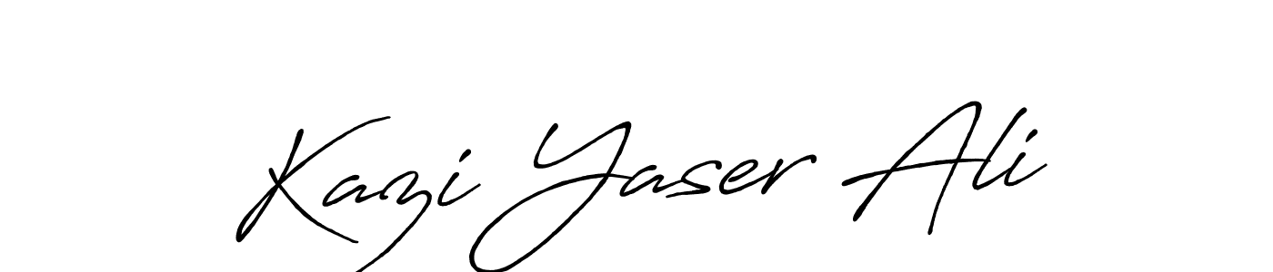 How to Draw Kazi Yaser Ali signature style? Antro_Vectra_Bolder is a latest design signature styles for name Kazi Yaser Ali. Kazi Yaser Ali signature style 7 images and pictures png