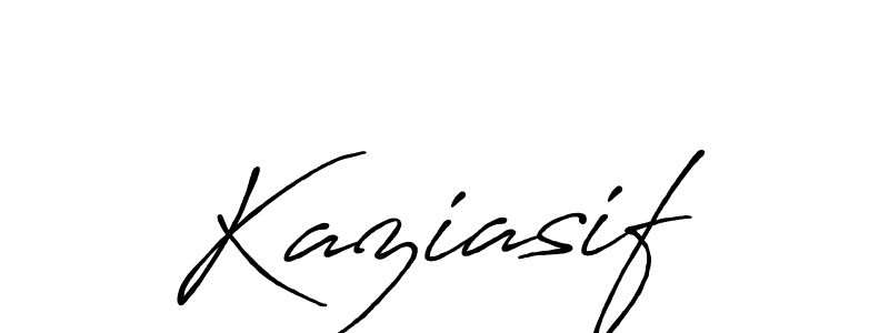 Design your own signature with our free online signature maker. With this signature software, you can create a handwritten (Antro_Vectra_Bolder) signature for name Kaziasif. Kaziasif signature style 7 images and pictures png