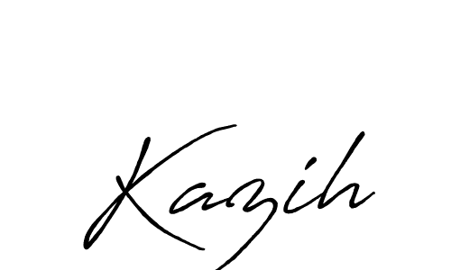 It looks lik you need a new signature style for name Kazih. Design unique handwritten (Antro_Vectra_Bolder) signature with our free signature maker in just a few clicks. Kazih signature style 7 images and pictures png