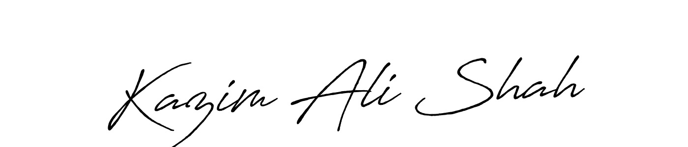 Once you've used our free online signature maker to create your best signature Antro_Vectra_Bolder style, it's time to enjoy all of the benefits that Kazim Ali Shah name signing documents. Kazim Ali Shah signature style 7 images and pictures png