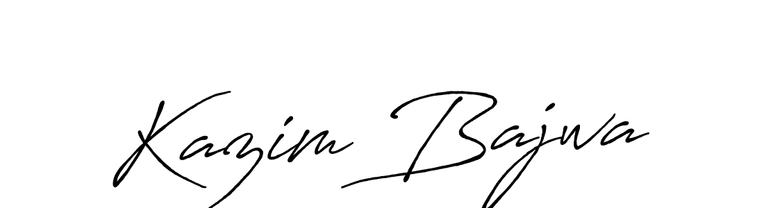 Antro_Vectra_Bolder is a professional signature style that is perfect for those who want to add a touch of class to their signature. It is also a great choice for those who want to make their signature more unique. Get Kazim Bajwa name to fancy signature for free. Kazim Bajwa signature style 7 images and pictures png