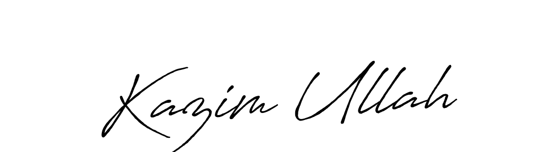 Make a short Kazim Ullah signature style. Manage your documents anywhere anytime using Antro_Vectra_Bolder. Create and add eSignatures, submit forms, share and send files easily. Kazim Ullah signature style 7 images and pictures png