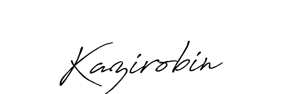 It looks lik you need a new signature style for name Kazirobin. Design unique handwritten (Antro_Vectra_Bolder) signature with our free signature maker in just a few clicks. Kazirobin signature style 7 images and pictures png