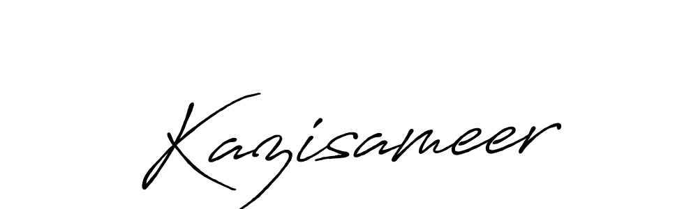 You can use this online signature creator to create a handwritten signature for the name Kazisameer. This is the best online autograph maker. Kazisameer signature style 7 images and pictures png
