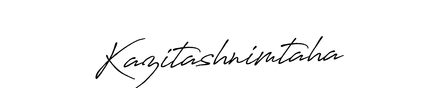 Make a short Kazitashnimtaha signature style. Manage your documents anywhere anytime using Antro_Vectra_Bolder. Create and add eSignatures, submit forms, share and send files easily. Kazitashnimtaha signature style 7 images and pictures png