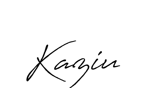 Make a beautiful signature design for name Kaziu. Use this online signature maker to create a handwritten signature for free. Kaziu signature style 7 images and pictures png