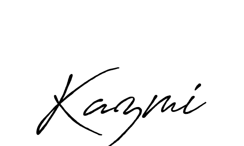 The best way (Antro_Vectra_Bolder) to make a short signature is to pick only two or three words in your name. The name Kazmi include a total of six letters. For converting this name. Kazmi signature style 7 images and pictures png