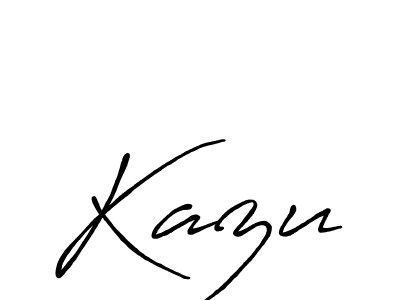 Similarly Antro_Vectra_Bolder is the best handwritten signature design. Signature creator online .You can use it as an online autograph creator for name Kazu. Kazu signature style 7 images and pictures png