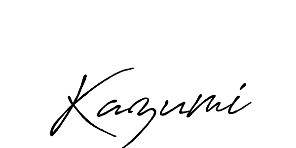 if you are searching for the best signature style for your name Kazumi. so please give up your signature search. here we have designed multiple signature styles  using Antro_Vectra_Bolder. Kazumi signature style 7 images and pictures png