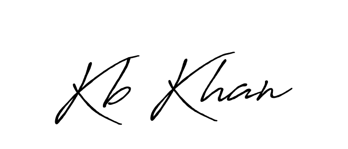 How to make Kb Khan signature? Antro_Vectra_Bolder is a professional autograph style. Create handwritten signature for Kb Khan name. Kb Khan signature style 7 images and pictures png