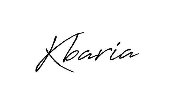 You should practise on your own different ways (Antro_Vectra_Bolder) to write your name (Kbaria) in signature. don't let someone else do it for you. Kbaria signature style 7 images and pictures png