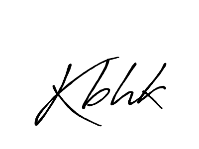 Create a beautiful signature design for name Kbhk. With this signature (Antro_Vectra_Bolder) fonts, you can make a handwritten signature for free. Kbhk signature style 7 images and pictures png