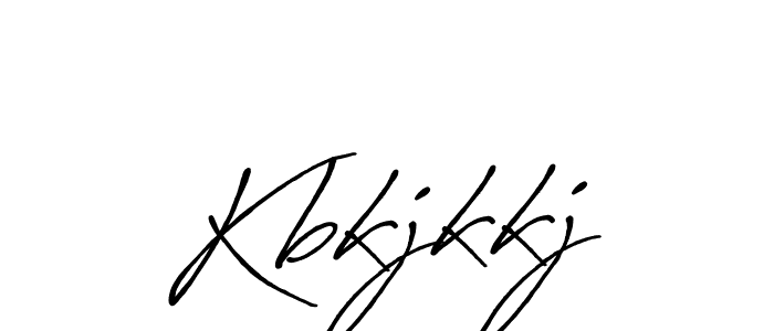 How to make Kbkjkkj name signature. Use Antro_Vectra_Bolder style for creating short signs online. This is the latest handwritten sign. Kbkjkkj signature style 7 images and pictures png