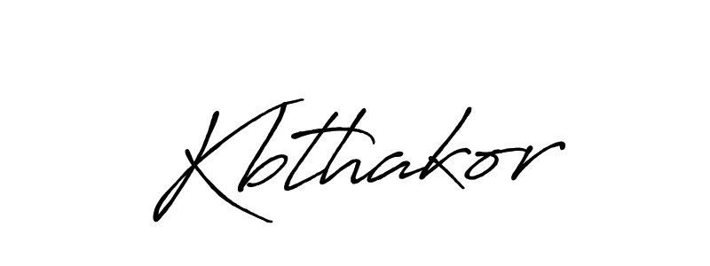 How to make Kbthakor signature? Antro_Vectra_Bolder is a professional autograph style. Create handwritten signature for Kbthakor name. Kbthakor signature style 7 images and pictures png