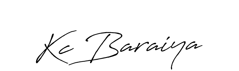 if you are searching for the best signature style for your name Kc Baraiya. so please give up your signature search. here we have designed multiple signature styles  using Antro_Vectra_Bolder. Kc Baraiya signature style 7 images and pictures png