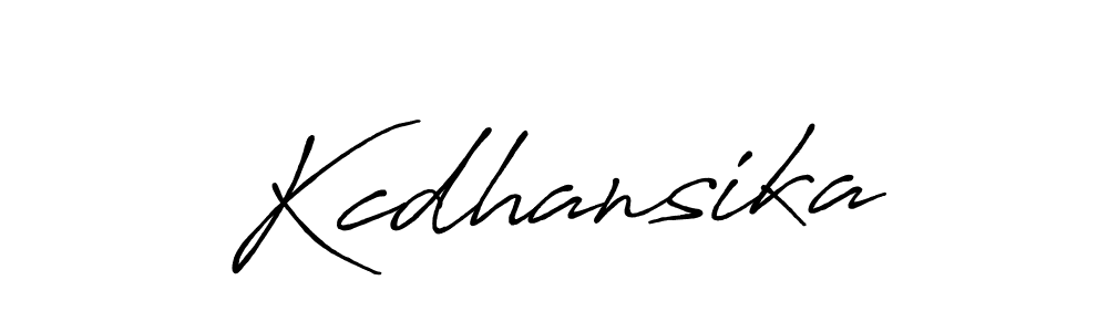 if you are searching for the best signature style for your name Kcdhansika. so please give up your signature search. here we have designed multiple signature styles  using Antro_Vectra_Bolder. Kcdhansika signature style 7 images and pictures png