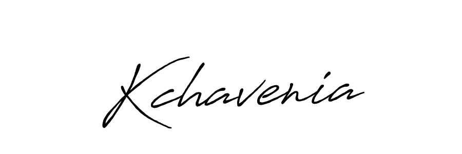 Kchavenia stylish signature style. Best Handwritten Sign (Antro_Vectra_Bolder) for my name. Handwritten Signature Collection Ideas for my name Kchavenia. Kchavenia signature style 7 images and pictures png