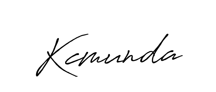 Kcmunda stylish signature style. Best Handwritten Sign (Antro_Vectra_Bolder) for my name. Handwritten Signature Collection Ideas for my name Kcmunda. Kcmunda signature style 7 images and pictures png