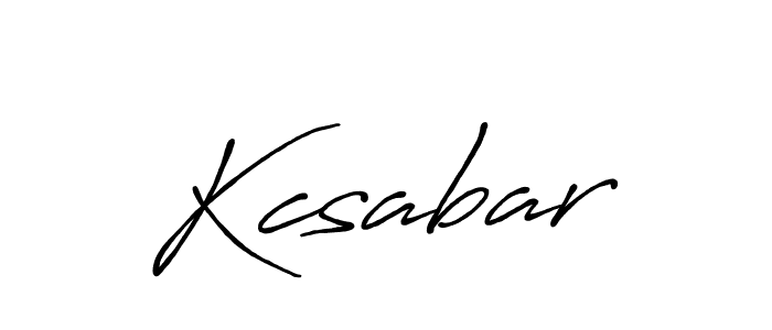 The best way (Antro_Vectra_Bolder) to make a short signature is to pick only two or three words in your name. The name Kcsabar include a total of six letters. For converting this name. Kcsabar signature style 7 images and pictures png