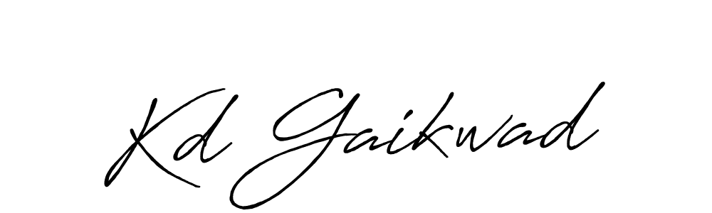 Kd Gaikwad stylish signature style. Best Handwritten Sign (Antro_Vectra_Bolder) for my name. Handwritten Signature Collection Ideas for my name Kd Gaikwad. Kd Gaikwad signature style 7 images and pictures png