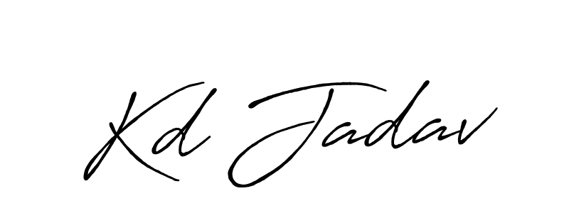 You should practise on your own different ways (Antro_Vectra_Bolder) to write your name (Kd Jadav) in signature. don't let someone else do it for you. Kd Jadav signature style 7 images and pictures png