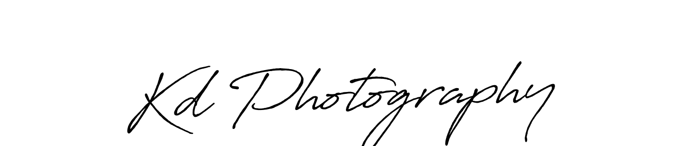 How to make Kd Photography signature? Antro_Vectra_Bolder is a professional autograph style. Create handwritten signature for Kd Photography name. Kd Photography signature style 7 images and pictures png