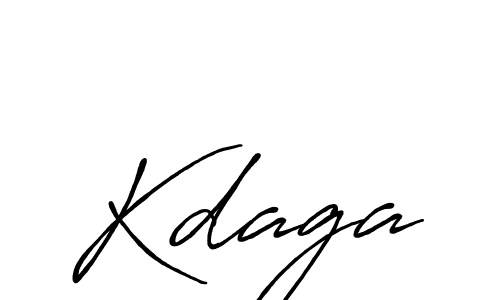 Also we have Kdaga name is the best signature style. Create professional handwritten signature collection using Antro_Vectra_Bolder autograph style. Kdaga signature style 7 images and pictures png