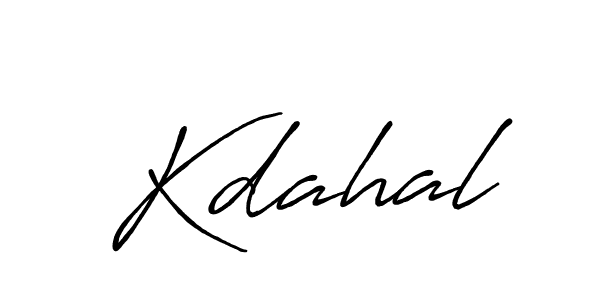 if you are searching for the best signature style for your name Kdahal. so please give up your signature search. here we have designed multiple signature styles  using Antro_Vectra_Bolder. Kdahal signature style 7 images and pictures png