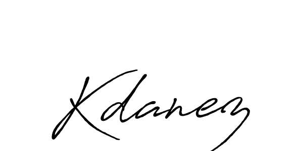 Also we have Kdanez name is the best signature style. Create professional handwritten signature collection using Antro_Vectra_Bolder autograph style. Kdanez signature style 7 images and pictures png