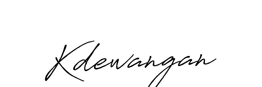 Kdewangan stylish signature style. Best Handwritten Sign (Antro_Vectra_Bolder) for my name. Handwritten Signature Collection Ideas for my name Kdewangan. Kdewangan signature style 7 images and pictures png