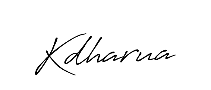 Antro_Vectra_Bolder is a professional signature style that is perfect for those who want to add a touch of class to their signature. It is also a great choice for those who want to make their signature more unique. Get Kdharua name to fancy signature for free. Kdharua signature style 7 images and pictures png