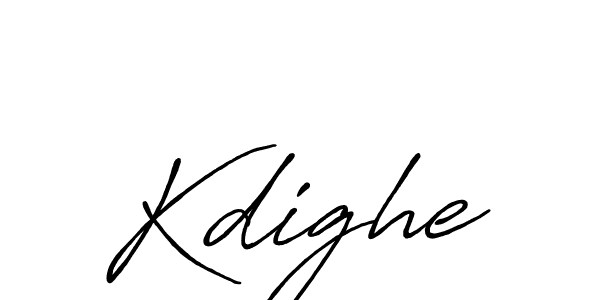 Once you've used our free online signature maker to create your best signature Antro_Vectra_Bolder style, it's time to enjoy all of the benefits that Kdighe name signing documents. Kdighe signature style 7 images and pictures png