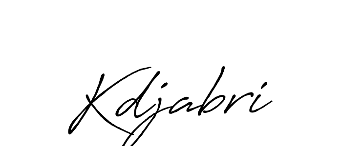 Also You can easily find your signature by using the search form. We will create Kdjabri name handwritten signature images for you free of cost using Antro_Vectra_Bolder sign style. Kdjabri signature style 7 images and pictures png