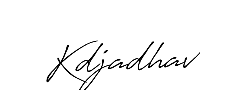 Once you've used our free online signature maker to create your best signature Antro_Vectra_Bolder style, it's time to enjoy all of the benefits that Kdjadhav name signing documents. Kdjadhav signature style 7 images and pictures png