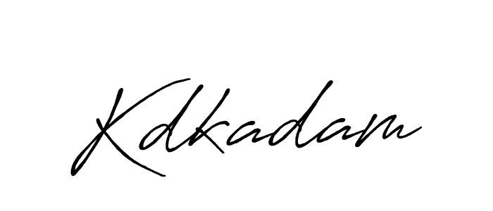 It looks lik you need a new signature style for name Kdkadam. Design unique handwritten (Antro_Vectra_Bolder) signature with our free signature maker in just a few clicks. Kdkadam signature style 7 images and pictures png