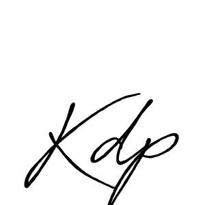 Make a beautiful signature design for name Kdp. With this signature (Antro_Vectra_Bolder) style, you can create a handwritten signature for free. Kdp signature style 7 images and pictures png