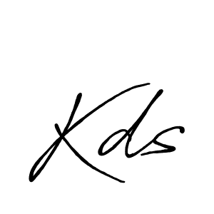 The best way (Antro_Vectra_Bolder) to make a short signature is to pick only two or three words in your name. The name Kds include a total of six letters. For converting this name. Kds signature style 7 images and pictures png