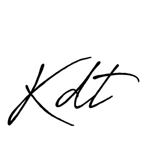 Best and Professional Signature Style for Kdt. Antro_Vectra_Bolder Best Signature Style Collection. Kdt signature style 7 images and pictures png