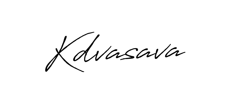 Kdvasava stylish signature style. Best Handwritten Sign (Antro_Vectra_Bolder) for my name. Handwritten Signature Collection Ideas for my name Kdvasava. Kdvasava signature style 7 images and pictures png