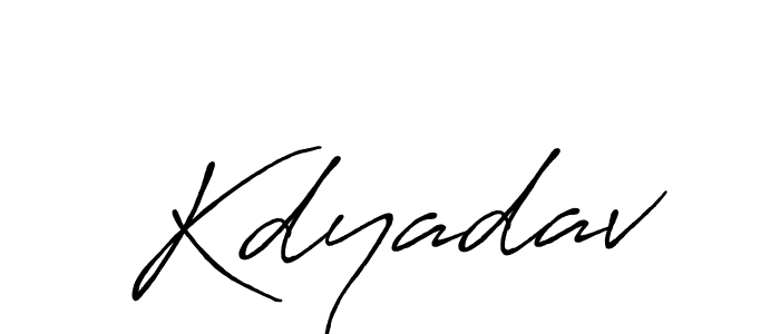 You should practise on your own different ways (Antro_Vectra_Bolder) to write your name (Kdyadav) in signature. don't let someone else do it for you. Kdyadav signature style 7 images and pictures png