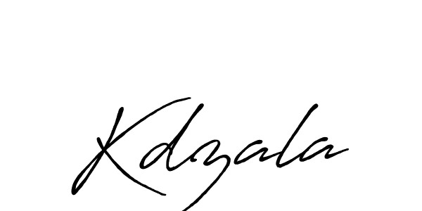 Design your own signature with our free online signature maker. With this signature software, you can create a handwritten (Antro_Vectra_Bolder) signature for name Kdzala. Kdzala signature style 7 images and pictures png