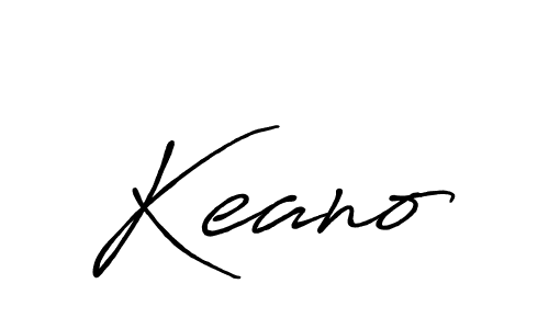 Use a signature maker to create a handwritten signature online. With this signature software, you can design (Antro_Vectra_Bolder) your own signature for name Keano. Keano signature style 7 images and pictures png