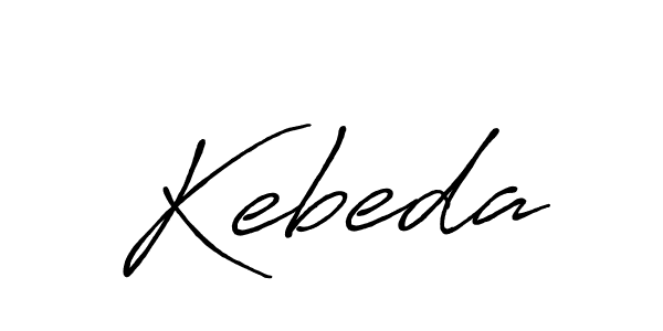 Create a beautiful signature design for name Kebeda. With this signature (Antro_Vectra_Bolder) fonts, you can make a handwritten signature for free. Kebeda signature style 7 images and pictures png