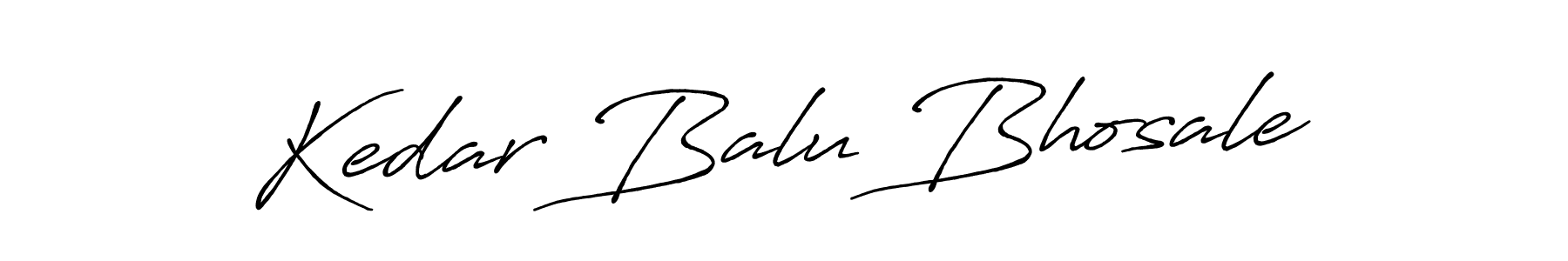 Also we have Kedar Balu Bhosale name is the best signature style. Create professional handwritten signature collection using Antro_Vectra_Bolder autograph style. Kedar Balu Bhosale signature style 7 images and pictures png