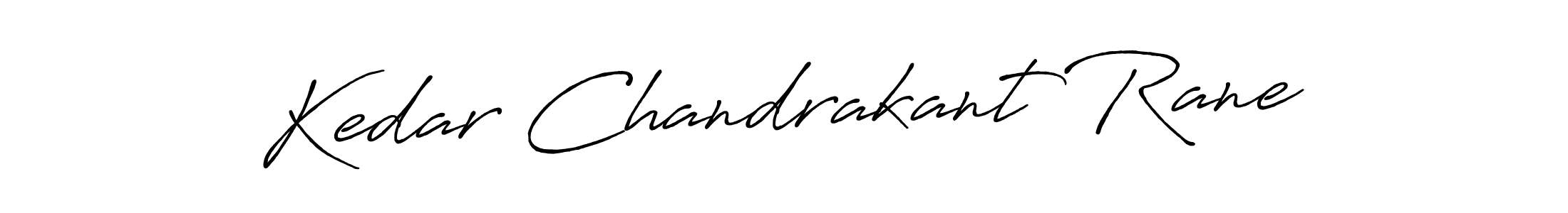 Use a signature maker to create a handwritten signature online. With this signature software, you can design (Antro_Vectra_Bolder) your own signature for name Kedar Chandrakant Rane. Kedar Chandrakant Rane signature style 7 images and pictures png