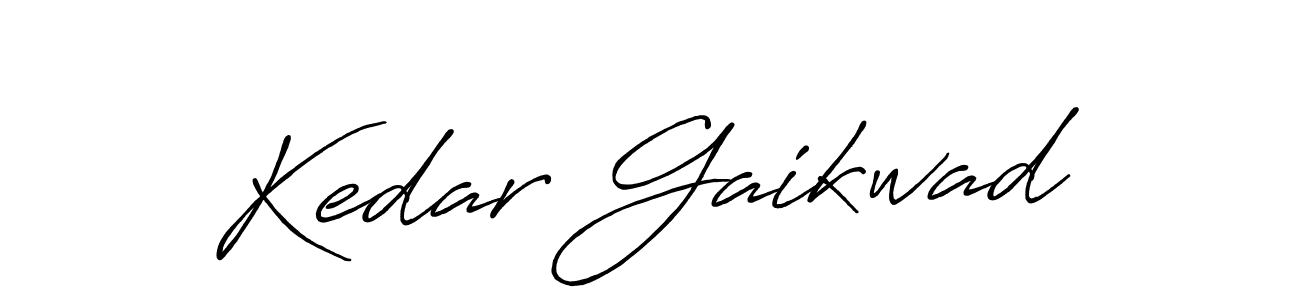 Kedar Gaikwad stylish signature style. Best Handwritten Sign (Antro_Vectra_Bolder) for my name. Handwritten Signature Collection Ideas for my name Kedar Gaikwad. Kedar Gaikwad signature style 7 images and pictures png