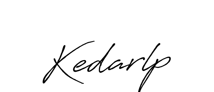 Create a beautiful signature design for name Kedarlp. With this signature (Antro_Vectra_Bolder) fonts, you can make a handwritten signature for free. Kedarlp signature style 7 images and pictures png