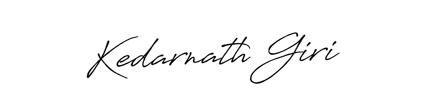 Also we have Kedarnath Giri name is the best signature style. Create professional handwritten signature collection using Antro_Vectra_Bolder autograph style. Kedarnath Giri signature style 7 images and pictures png